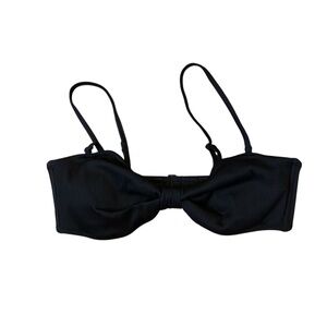 Old Navy Black Bikini Top Adjustable Straps
